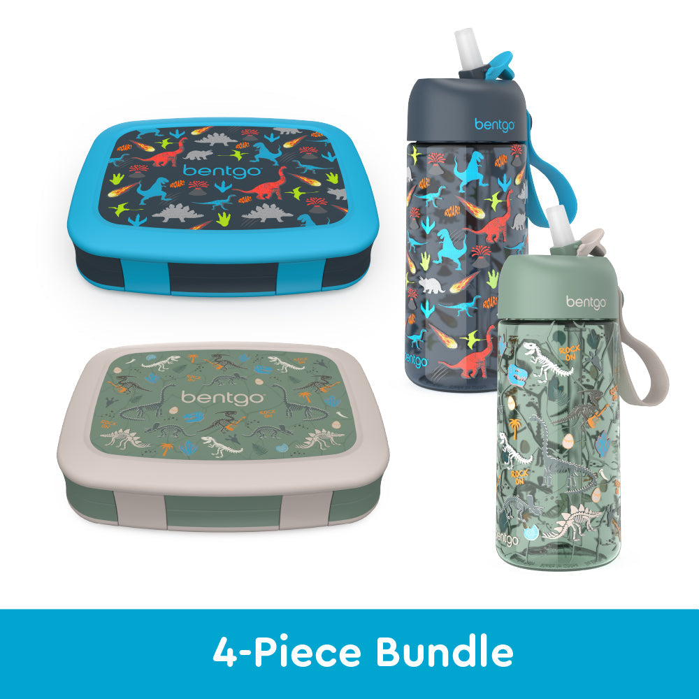 bentgo-kids-prints-lunch-boxes-and-water-bottles-k5 bentgo-lunch-box-bottle-bundle-dinsoaur-fossils-1.jpg