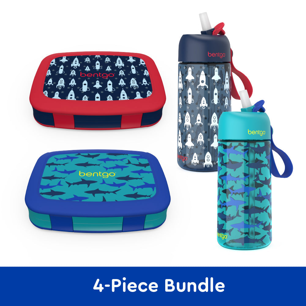 bentgo-kids-prints-lunch-boxes-and-water-bottles-k5 bentgo-lunch-box-bottle-bundle-rocket-shark-1.jpg